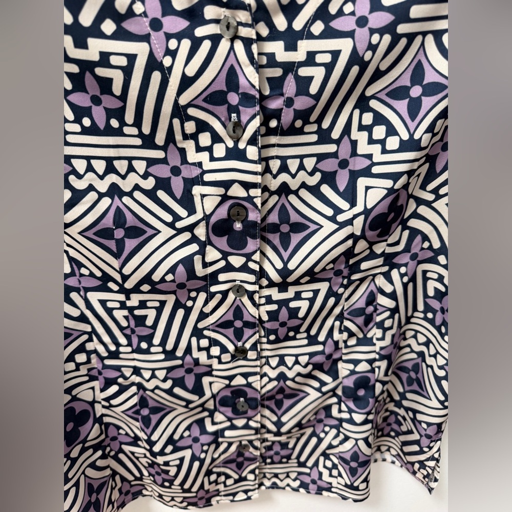 Trisha Tyler Button Down Blouse - image 5